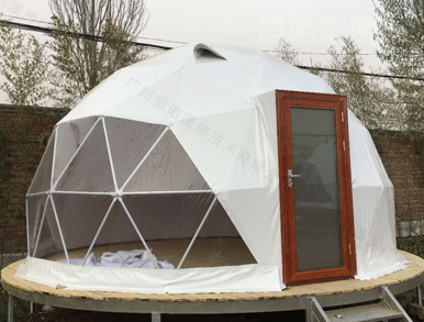 北京星空酒店帐篷 6米直径球形帐篷