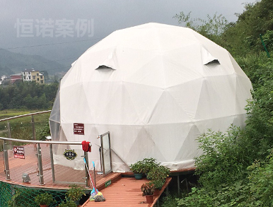 武功山球形星空酒店篷房　戶外民宿營地酒店帳篷定制