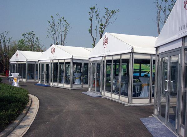 10m跨 小型展覽篷房