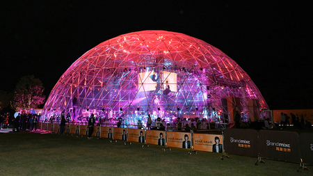 珠海地产活动35米球形篷房